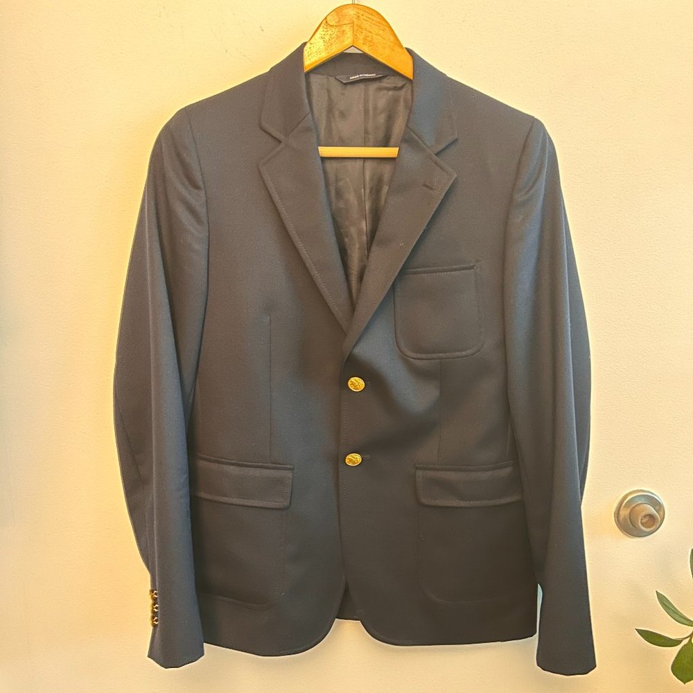 Boys Brooks Brothers Navy Blue Blazer, tagged size 16 (age 13-14)